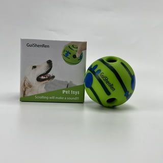 ZHUANRANG Smart Interactive Dog Toy Ball with Remote Control,  LED Lights, Rechargeable Wicked Ball Made of Durable Safe TPU, Motion  Activated Rolling Ball Toys for Indoor Dogs/Cats with 2 Work