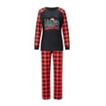 thumbnail image 3 of EWODOS Family Christmas Pjs Matching Sets Holiday Jammies Sleepwear Christmas Long Sleeve Pajamas, 3 of 7