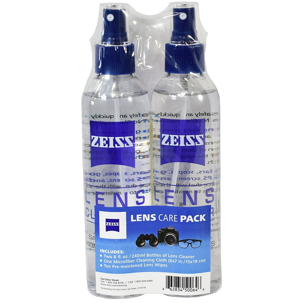 Zeiss Lens Care Pack 2 8 Ounce Bottles of Lens Cleaner, 1