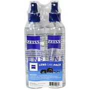 Zeiss Lens Care Pack - 2 - 8 Ounce Bottles of Lens Cleaner, 1 Microfiber Cleaning Cloth and 10 Pre Moistened Lens Wipes