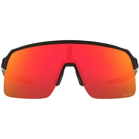 Oakley Mens Oo9463a Sutro Lite Low Bridge Fit Rectangular Sunglasses Matte Black/Prizm Ruby 39 Millimeters