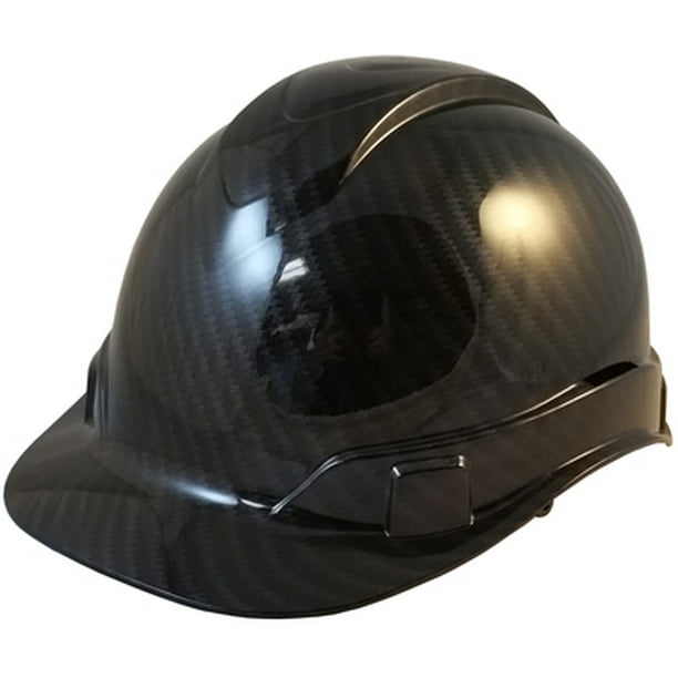Pyramex Cap Style RIDGELINE Hard Hat Shiny Black Pattern 4 Point