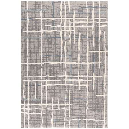 Mother Ruggers Chennie Chic Slate Luxury Modern Rug for Living Room, Bedroom, Dining Room
