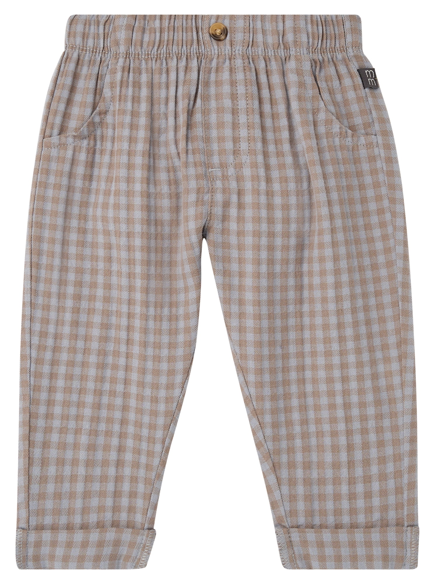Modern Moments by Gerber Baby Boy Button Top and Pant Set, 2-Piece, Sizes 0/3 Months - 24 Months