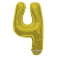 thumbnail image 1 of 14" Foil Gold  Number - 4, 1 of 1