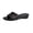 Red, variant on Sequins Mesh Flat Slide Sandals Open Toe Casual Wear Slippers Women's Wedge Shoes Blue 8.5(41)