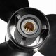 thumbnail image 4 of For 20-30HP 58100-96420-019 10 1/4 X 11 Boat Outboard Propeller 10 Spline Tooths R Rotation 3 Blades, 4 of 5
