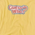 thumbnail image 2 of Guess Who Guess Who Distressed Logo Women's T Shirt, Banana, Medium, 2 of 6