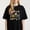 Black-1, variant on Peace Love Equality Diversity Hope Printing T Shirt Tee with Rainbow Sunflower Design