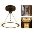 thumbnail image 4 of Modern LED Ceiling Lights Decorative Lighting Fixtures for living Room Bedroom Black, 4 of 9