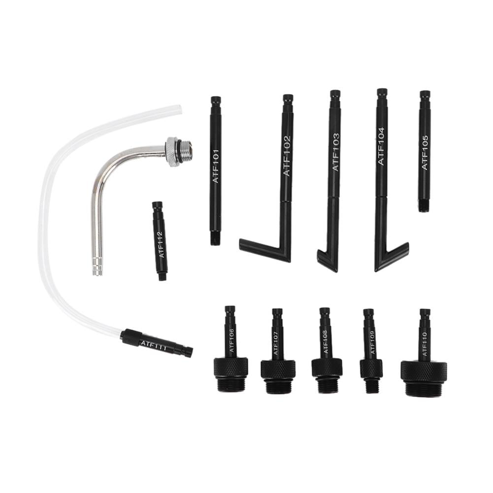 Transmission Fluid Oil Refilling Refill Connector Oil Filling Adaptor Tool Kit 13Pcs/Set Included Adapters Work on Most Current Master Cylinder Reservoirs Oil Fill Adapter 