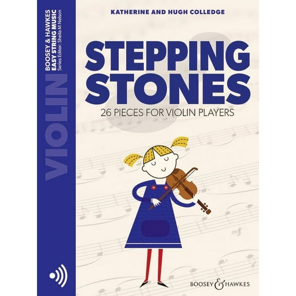 Stepping Stones: 26 Pieces for Violin Players Violin Part Only and Online Audio Files (Paperback)