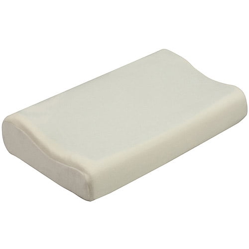 HealthSmart Memory Foam Pillow with Cooling Gel, 12" x 19.5" x 4