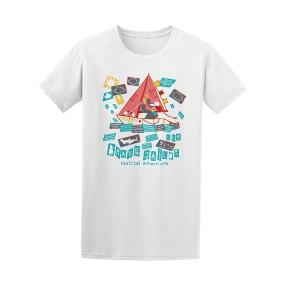 Mystical Adventure Brave Sailor Tee Men's -Image by Shutterstock