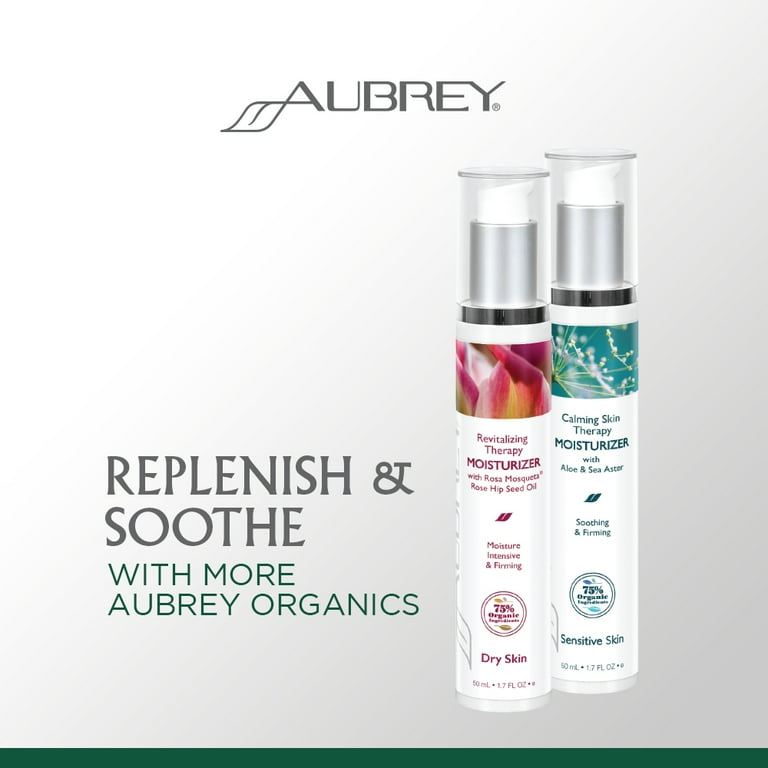 Aubrey Aloe Vera | 98% Organic Ingredients | Made with Pure Aloe, Face &  Body Moisturizer | 4 oz