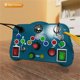 thumbnail image 3 of Tablero de actividades con luz LED, juguete sensorial para bebés, tablero interactivo, juguetes de viaje para niños en edad preescolar, juego de actividades, juguete educativo para niños pequeños, 3 of 4