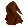 thumbnail image 1 of Halloween Cagoule Créative Halloween Chevalier à Capuche à Capuche pour Hommes Femmes Brun, 1 of 7