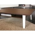 thumbnail image 2 of Symbiosis E2090A0800X00 Prism Coffee Table with Magazine Rack, Walnut, 2 of 8