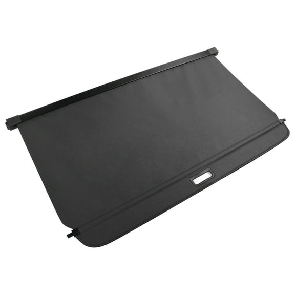 Ikon Motorsports Compatible with 06-11 Mercedes Benz ML Class W164 Black Vinly Aluminum Rod Tonneau Cargo Cover Retractable