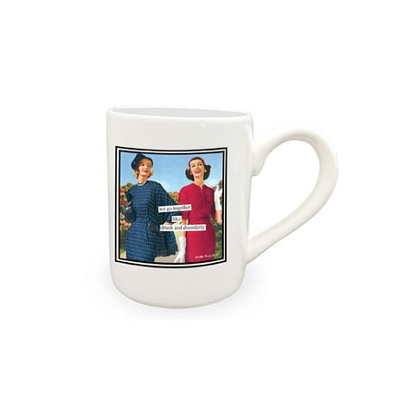 

Boston International Anne Taintor Vintage Style Ceramic Coffee/Tea Mug 12-Ounces Drunk & Disorderly