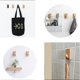 thumbnail image 2 of 4pcs Natural Wooden Coat Hooks, Wood Wall Hooks, Adhesive Hooks Hat Hook, Rectangle Beech (q), 2 of 5