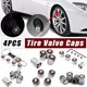 thumbnail image 2 of Tapones De Válvula Antirrobo Para SEAT Ibiza Leon Altea Alhambra Cordoba Cupra Toledo Exeo Cubierta De Aire Accesorios, 2 of 4