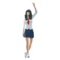 thumbnail image 1 of Figura de diorama Coleccionable Sunnimix 1/64 Mujer Hombre Negro, 1 of 6