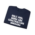 thumbnail image 3 of Construction Worker Sweatshirt Gifts Crew Neck Shirt Long Sleeve Unisex, 3 of 5