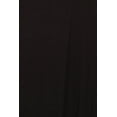 thumbnail image 5 of Women's Solid Casual Sexy Relax fit Dolman 3/4 Sleeve Side Draped Midi Dress/Made in USA, 5 of 5