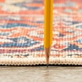 thumbnail image 3 of Estate Traditional 5' x 7' Red and Dark Blue Polyester Indoor Area Rug, 3 of 7
