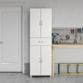 thumbnail image 3 of RealRooms Basin Storage Cabinet with Drawer, White, 3 of 9