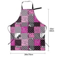 thumbnail image 3 of Hello Kitty Adjustable Bib Aprons, Waterdrop Resistant Apron with 2 Pockets for Kitchen Cooking Restaurant BBQ Painting Crafting, 3 of 7