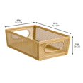thumbnail image 2 of mDesign Steel Organizer PC Soft Brass (25984), 2 of 7