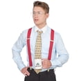 thumbnail image 2 of Adult Halloween Costume Bill Mmmk Office Boss Shirt Combo Set, 2 of 4