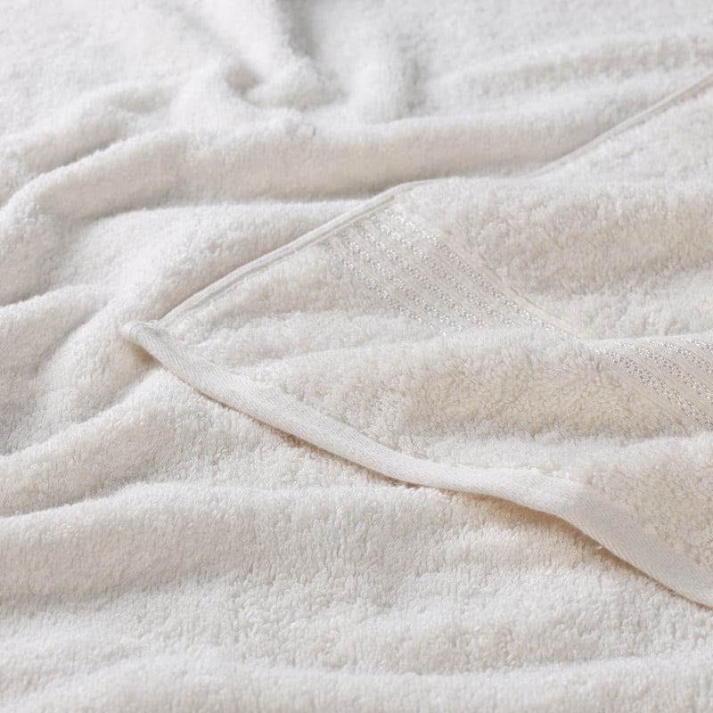 Superior Egyptian Cotton Absorbent Ivory Hand Towel Set of 8