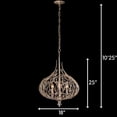 thumbnail image 6 of 271P03GD-Varaluz Lighting-Bask - Three Light Pendant, 6 of 7