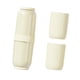 thumbnail image 4 of Portacepillos de dientes, Estuche de viaje para cepillos de dientes con tapa, Contenedor para cepillos de dientes, 4 piezas amarillas, 4 of 9