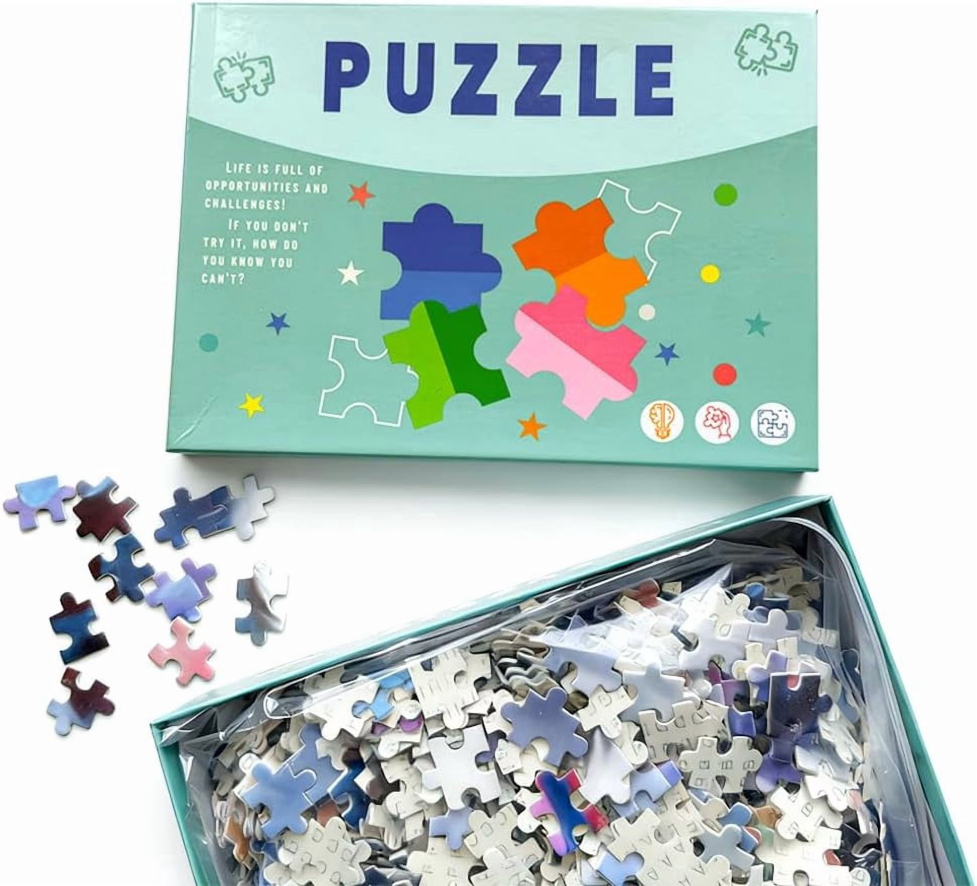 Seashell 500 Piece Puzzle for Adults Colorful Ocean Jigsaw Puzzle