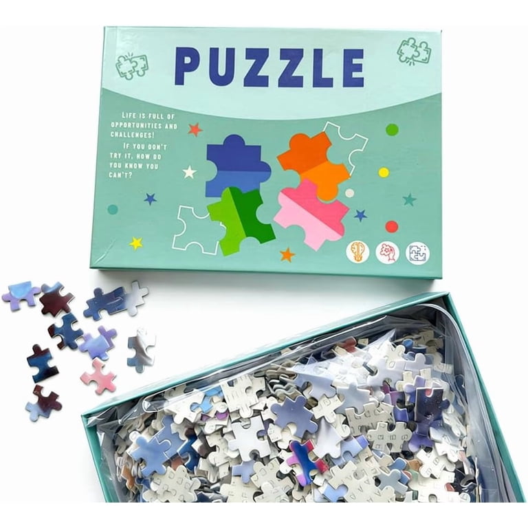 Seashell 500 Piece Puzzle for Adults Colorful Ocean Jigsaw Puzzle