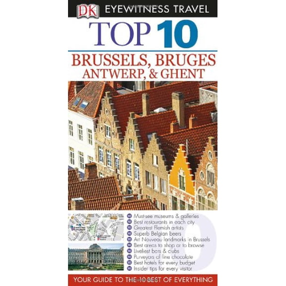 Pre-Owned Top 10 Brussels (Eyewitness Top 10 Travel Guide) (Paperback) 1465409963 9781465409966