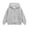 E-Grey1499, variant on NordicNest Girls Hooded Zip Up Jacket Lightweight Outerwear Casual Pullover Coat For Teens Youth Autumn Winter Fashion Comfort Solid Color Outwear
