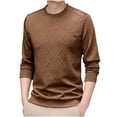 thumbnail image 1 of Chemise à Manches Longues Col Rond Couleur Unie pour Homme, 1 of 3
