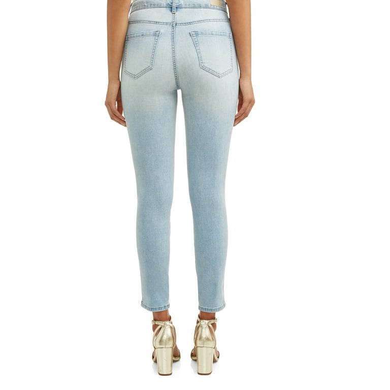 Jeans con tiras a best sale los costados