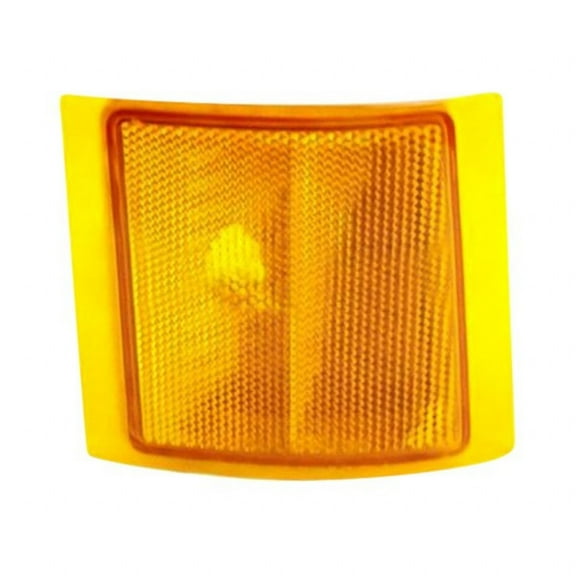 For Chevy C3500 1999 2000 Turn Signal/Corner Light Lens Driver Side | Lower | 2pc Design | w/ Dual Sealed Beam or Complete Headlights | GM2550144 | 5977737