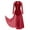 Wine Red, variant on IBTOM CASTLE Women Lyrical Dance Dress Sequin Long Sleeve Mesh Tulle Flowy Maxi Long Dress Morden Contemporary Dancewear M Black