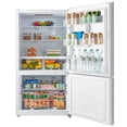thumbnail image 2 of Moffat 18.6 Cu. Ft. Bottom Freezer Refrigerator Stainless Steel - MBE19DSNKSS, 2 of 2