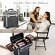 thumbnail image 2 of Carrito grande para cosméticos Makeup Train Case Mecucasi Rolling, 2 of 9