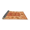 thumbnail image 2 of Ahgly Company Indoor Rectangle Abstract Orange Modern Area Rugs, 7' x 9', 2 of 4