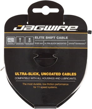 New Jagwire Slick Stainless 1.1x2300mm Shift Derailleur Cable Wire Shimano SRAM
