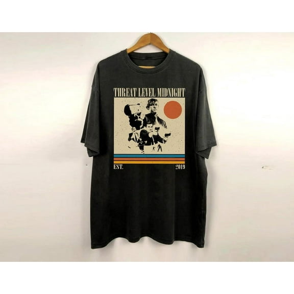 Threat Level Midnight Shirt, The Office Shirt, The Office TShirt, Retro Shirt, Vintage Shirt, Retro TShirt, Classic Shirt, Gifts for him